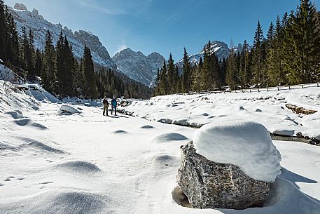 Snowshoeing in Sappada