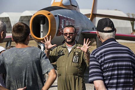 Guided Tour at Frecce Tricolori base