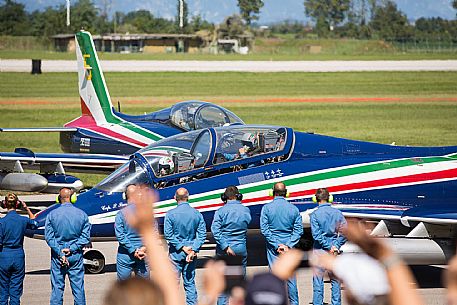 Guided Tour at Frecce Tricolori base