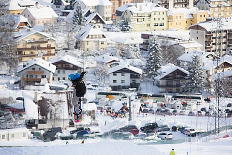 Snowboard in Tarvisio