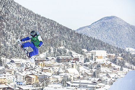 Snowboard in Tarvisio