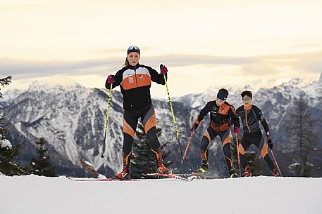 Cross Country Skiing Ring - Monte Zoncolan