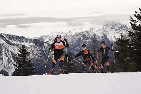 Cross Country Skiing Ring - Monte Zoncolan