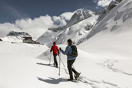 Sella Nevea in winter