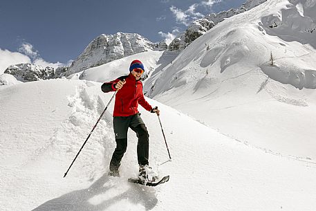 Sella Nevea in winter