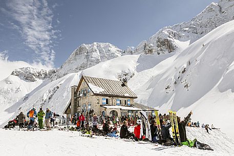 Sella Nevea in winter