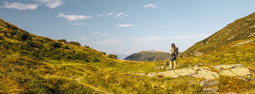 Avostanis Lake, along the path from Malga Pramosio
