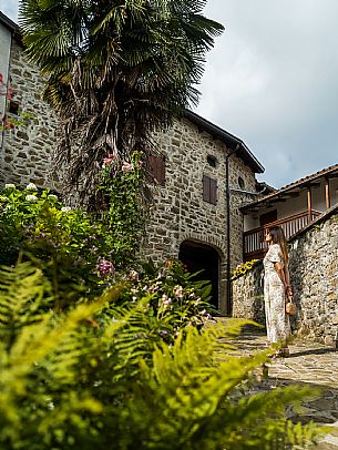 Walking in the Friulian Dolomites, in the villages of Frisanco and Poffabro, considered among the most beautiful villages in Italy