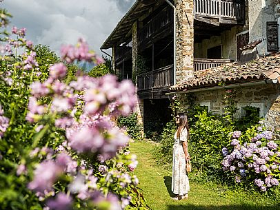 Walking in the Friulian Dolomites, in the villages of Frisanco and Poffabro, considered among the most beautiful villages in Italy