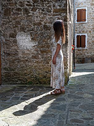 Walking in the Friulian Dolomites, in the villages of Frisanco and Poffabro, considered among the most beautiful villages in Italy