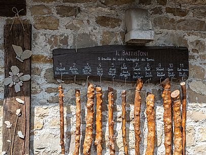 Walking in the Friulian Dolomites, in the villages of Frisanco and Poffabro, considered among the most beautiful villages in Italy