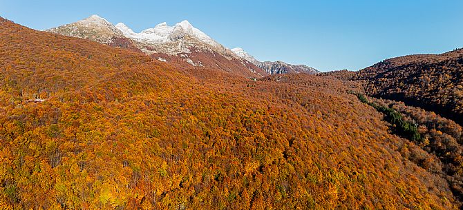 Autumn atmospheres and colours in Piancavallo