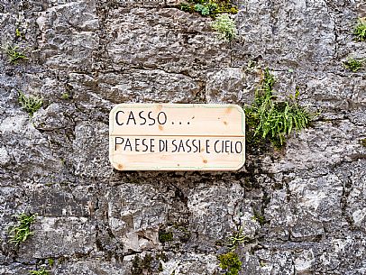 Casso in summer. Dolomiti Friulane Natural Park