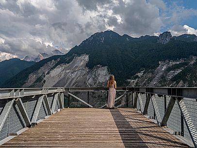 The Nuovo Spazio di Casso is an experimental Centre for Contemporary Mountain and Landscape Culture. Friulian Dolomites Natural Park.