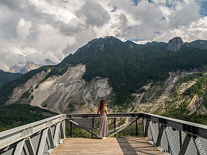 The Nuovo Spazio di Casso is an experimental Centre for Contemporary Mountain and Landscape Culture. Friulian Dolomites Natural Park.