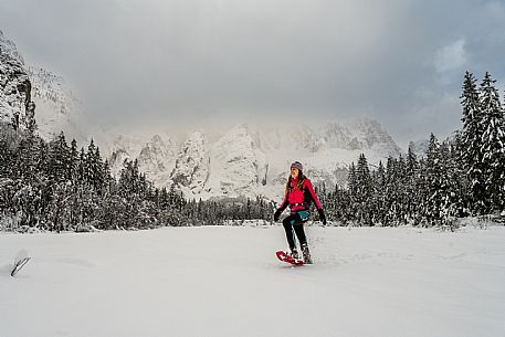 Val Saisera, Snowshoeing, The Forest Sound Track, Valbruna