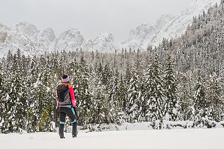 Val Saisera, Snowshoeing, The Forest Sound Track, Valbruna