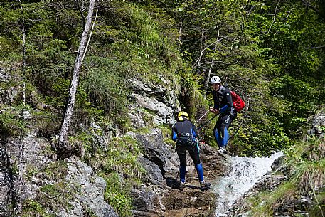 Canyoning - Cascatelle di Sappada