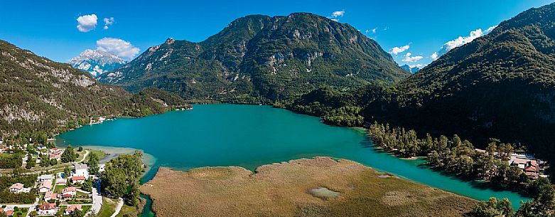 Alpe Adria cycle path - Diramazione Pioverno-Cavazzo- Finanziato dal Fondo europeo di sviluppo regionale e Interreg V-A Italia-Austria 2014-2020 progetto BIKE NAT