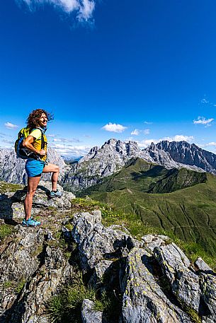 Vista sul Massiccio del Coglians - Carnia