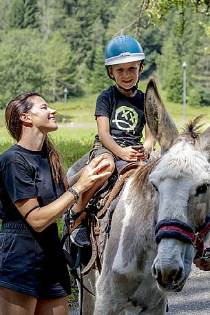 A ride with asino Biagio - Forni di Sopra(Ud)