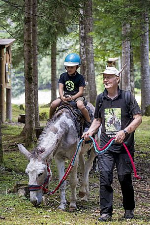 A ride with asino Biagio - Forni di Sopra(Ud)