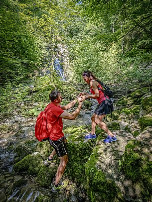 Troi des Cascades - Torrente Orvenco