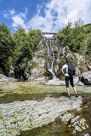 The Cascades of Crosis - Tarcento (Ud). The Cascades of Crosis - Tarcento (Ud).