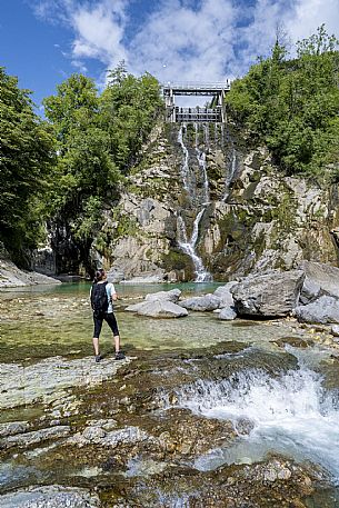 The Cascades of Crosis - Tarcento (Ud). The Cascades of Crosis - Tarcento (Ud).
