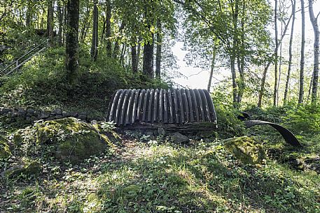 WOP,Slovenia, Bovec, OUTDOOR MUSEUM RAVELNIK,Pass trench,© Schirra/Giraldi