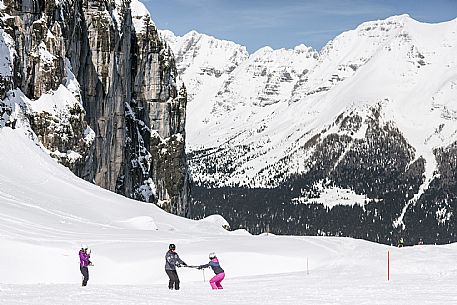 Sella Nevea in winter