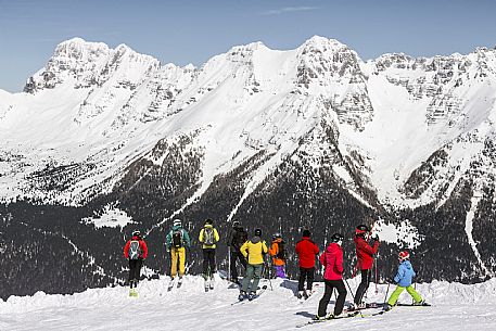 Sella Nevea in winter