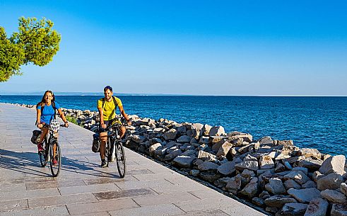 Alpe Adria cycle path - Udine-Grado-Finanziato dal Fondo europeo di sviluppo regionale e Interreg V-A Italia-Austria 2014-2020 progetto BIKE NAT