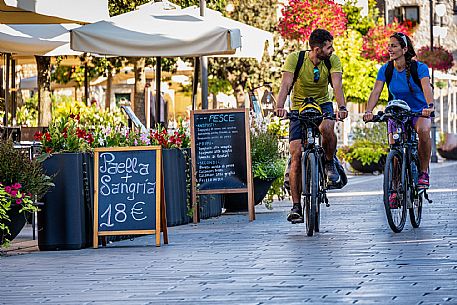 Alpe Adria cycle path - Udine-Grado-Finanziato dal Fondo europeo di sviluppo regionale e Interreg V-A Italia-Austria 2014-2020 progetto BIKE NAT